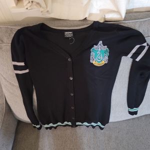 Slytherin size small cardigan